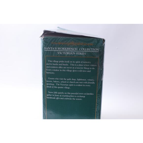 Butler's Wharf Lighthouse, Lighted, Porcelain, Santa's Workbench ~ 250130-WH 101 - Picture 7 of 7